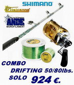 ITALCANNA COMBO DRIFTING 50-80lbs. �.924,00